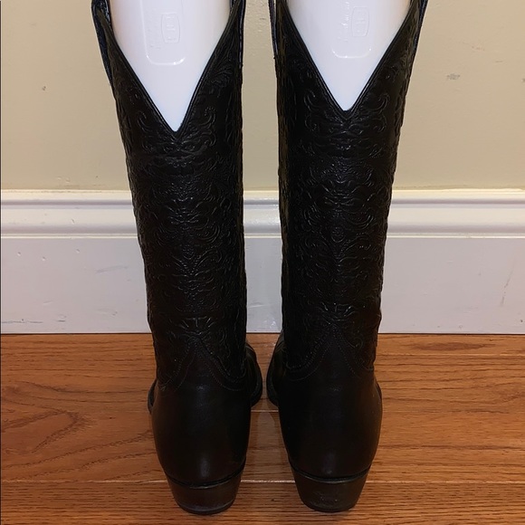 Seychelles Remington Cowboy Boots in Black - Picture 6 of 8